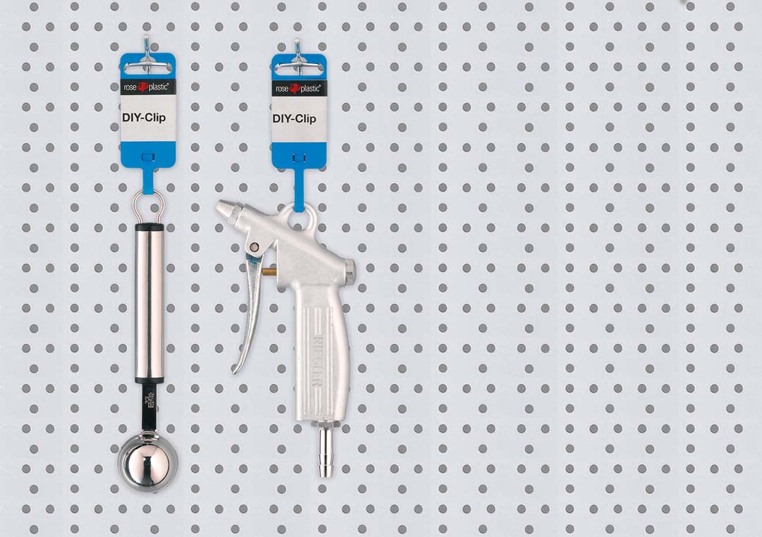 케이블타이 버전의 DIY 클립.